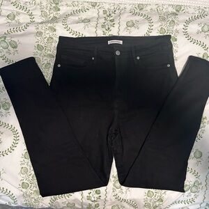 Good American Good Legs Black Skinny Jeans